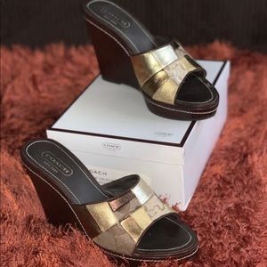 Coach Wedge Sandal